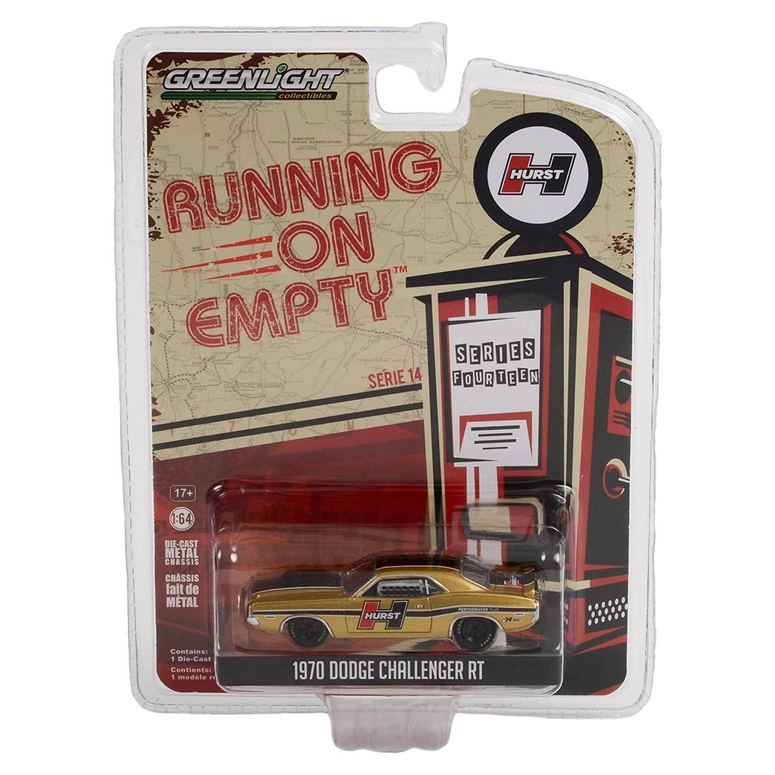 Dodge Challenger R/T 1970 Diecast 1:64 Dorado Greenlight