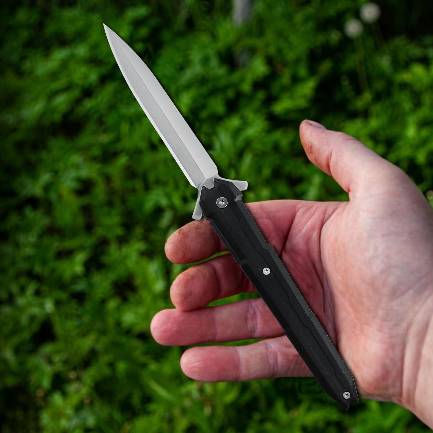 Cuchillo de bolsillo plegable Carimee 9.5 cm acero inoxidable