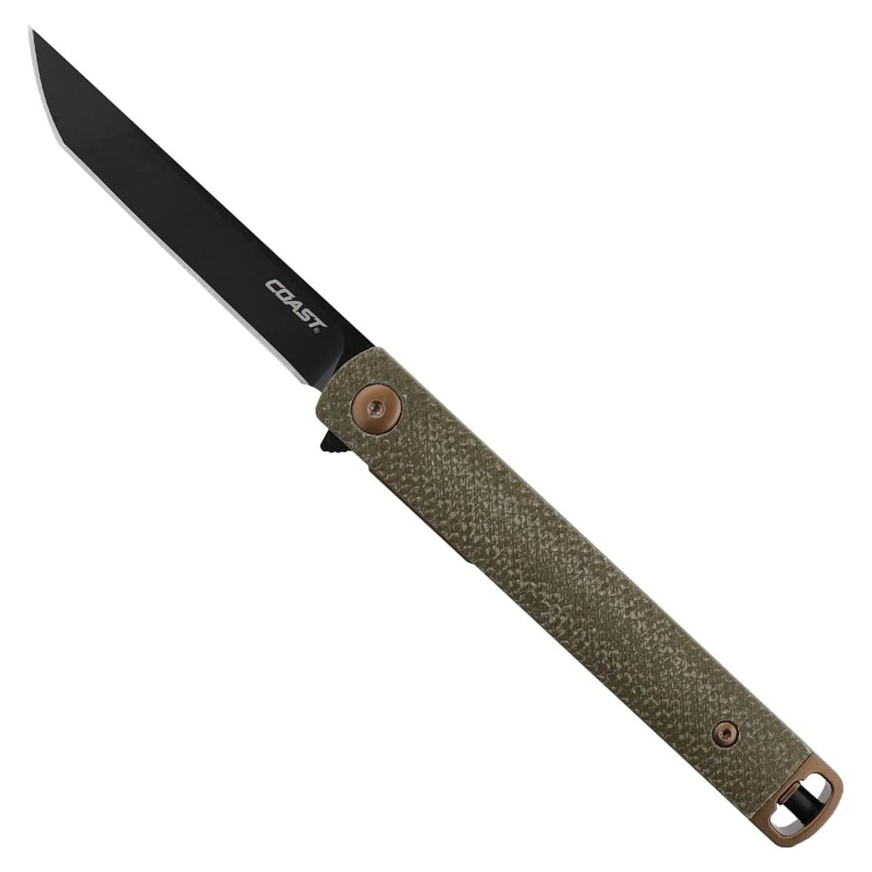 Cuchillo de bolsillo plegable COAST LX504 con hoja Tanto 7.6 cm