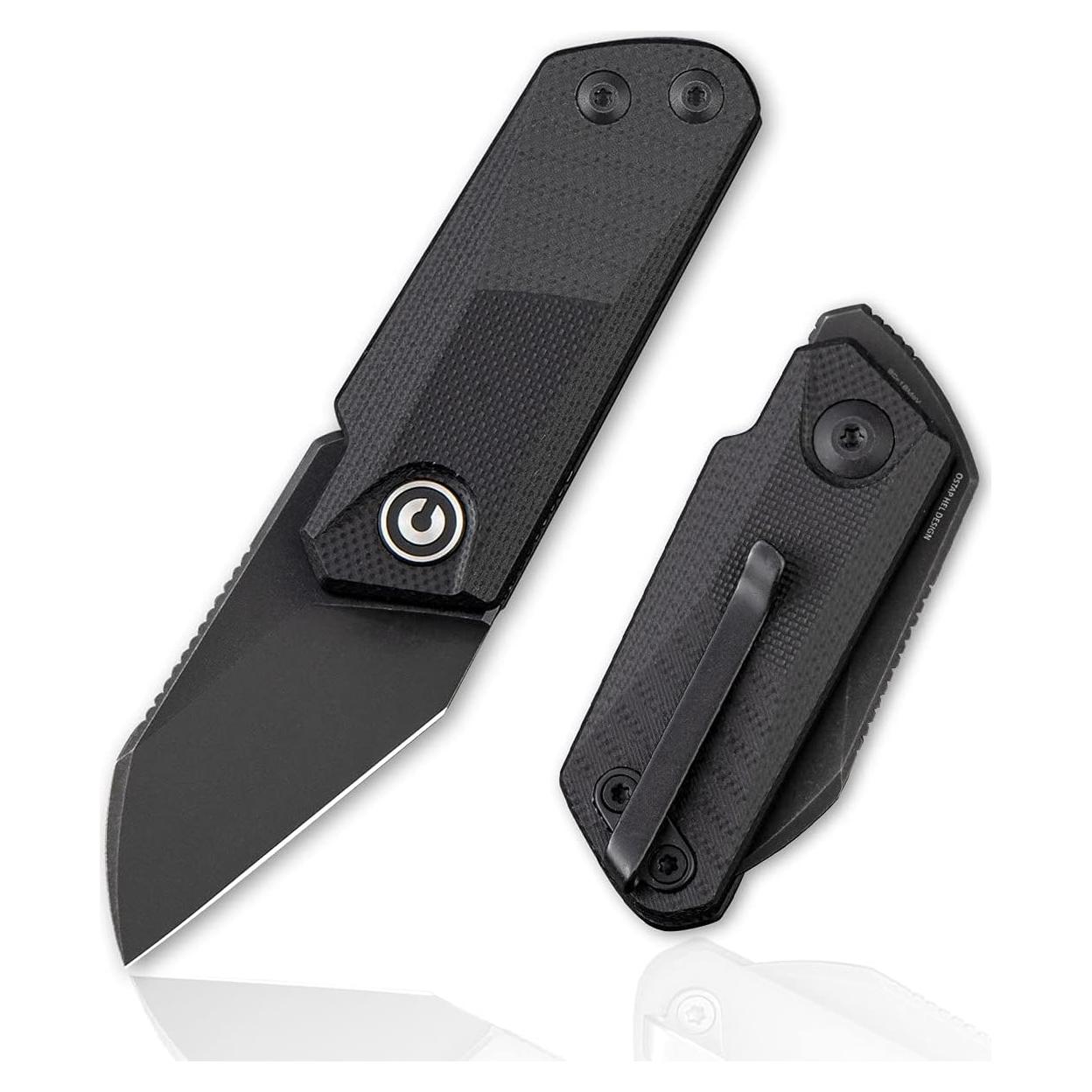 Cuchillo Plegable CIVIVI Ki-V Negro EDC 3.94 cm 39 g