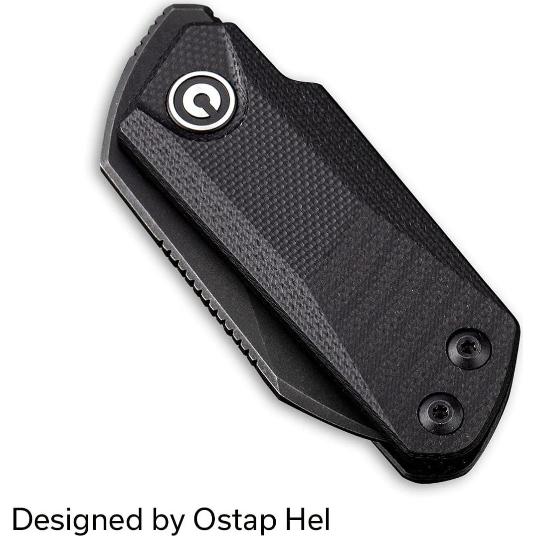 Cuchillo Plegable CIVIVI Ki-V Negro EDC 3.94 cm 39 g