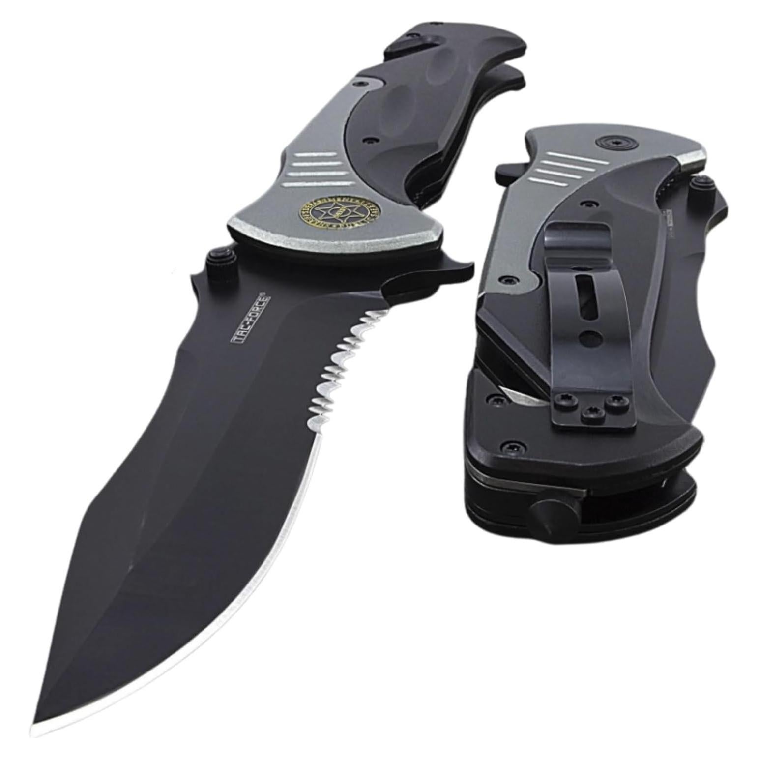 Cuchillo Plegable TAC-FORCE TF Gris 26.67 cm Uso Diario