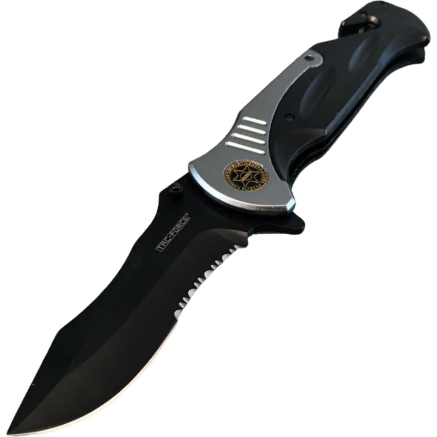 Cuchillo Plegable TAC-FORCE TF Gris 26.67 cm Uso Diario