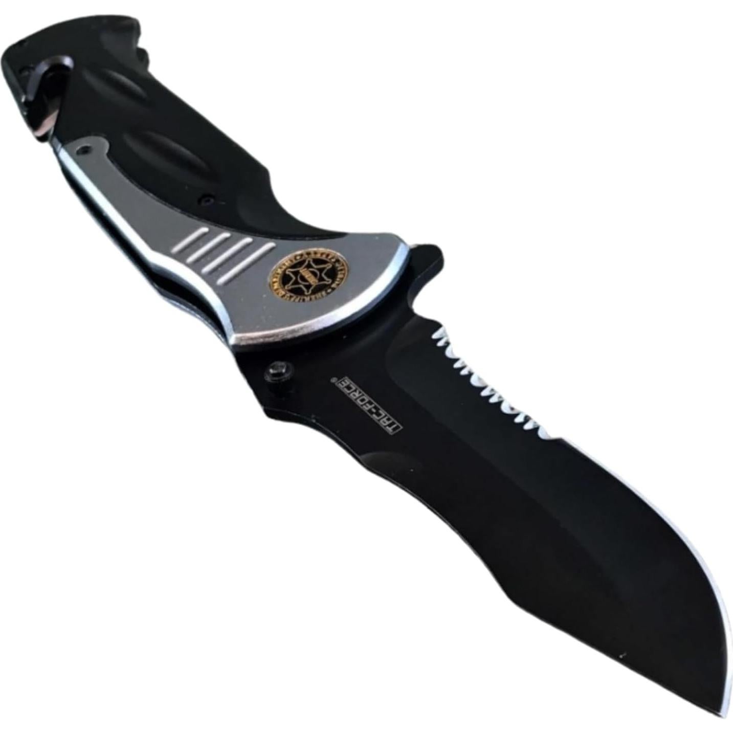 Cuchillo Plegable TAC-FORCE TF Gris 26.67 cm Uso Diario