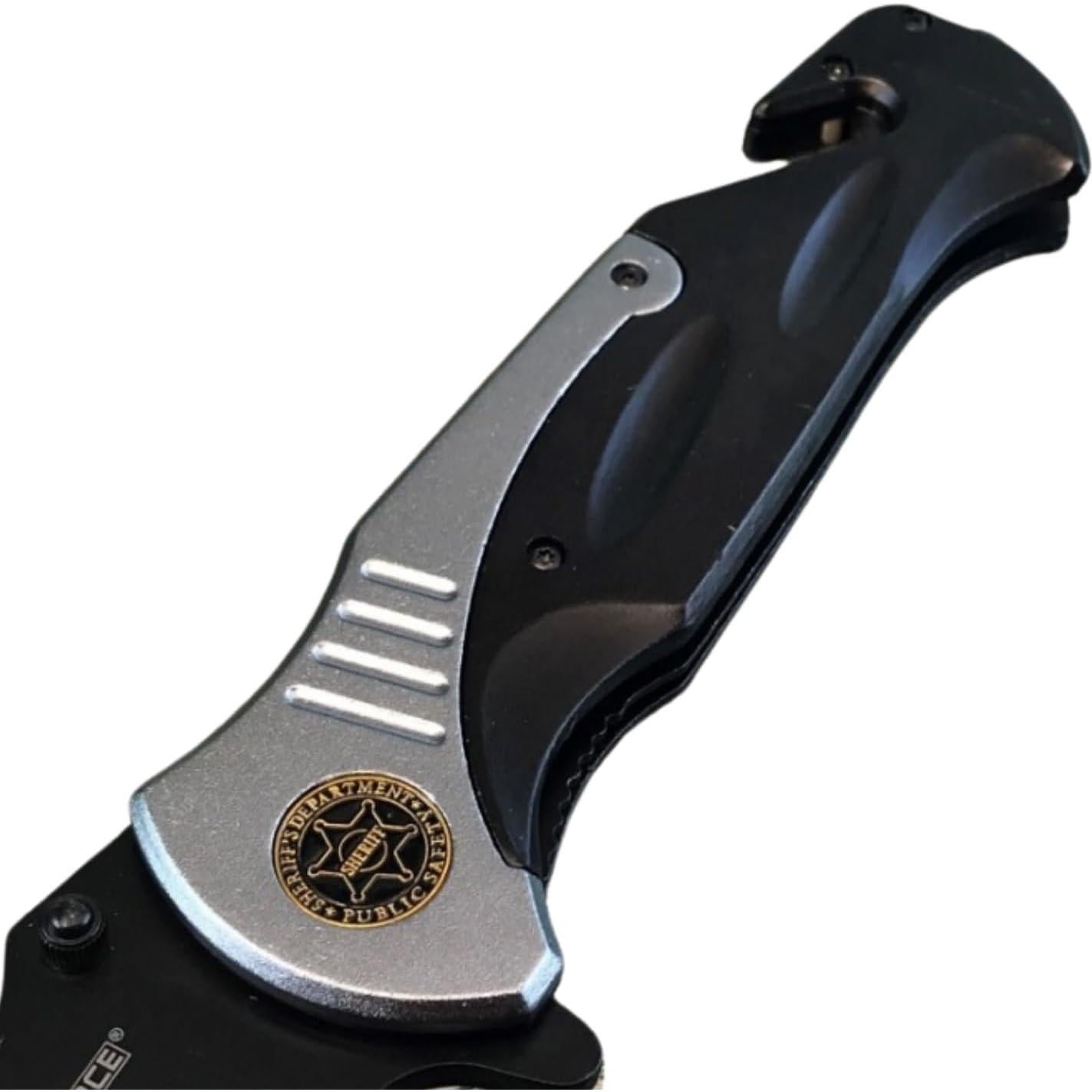 Cuchillo Plegable TAC-FORCE TF Gris 26.67 cm Uso Diario