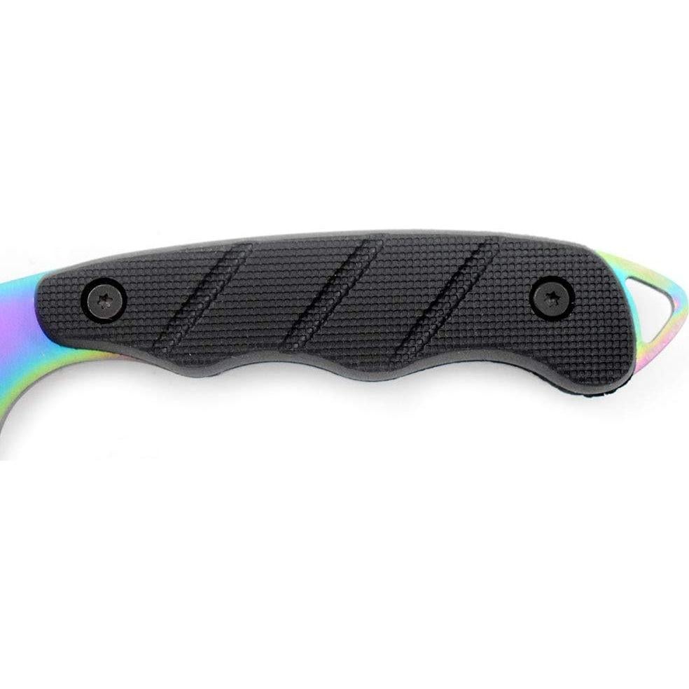 Cuchillo Táctico Snake Eye 22.86 cm con Funda Nylon Arcoíris