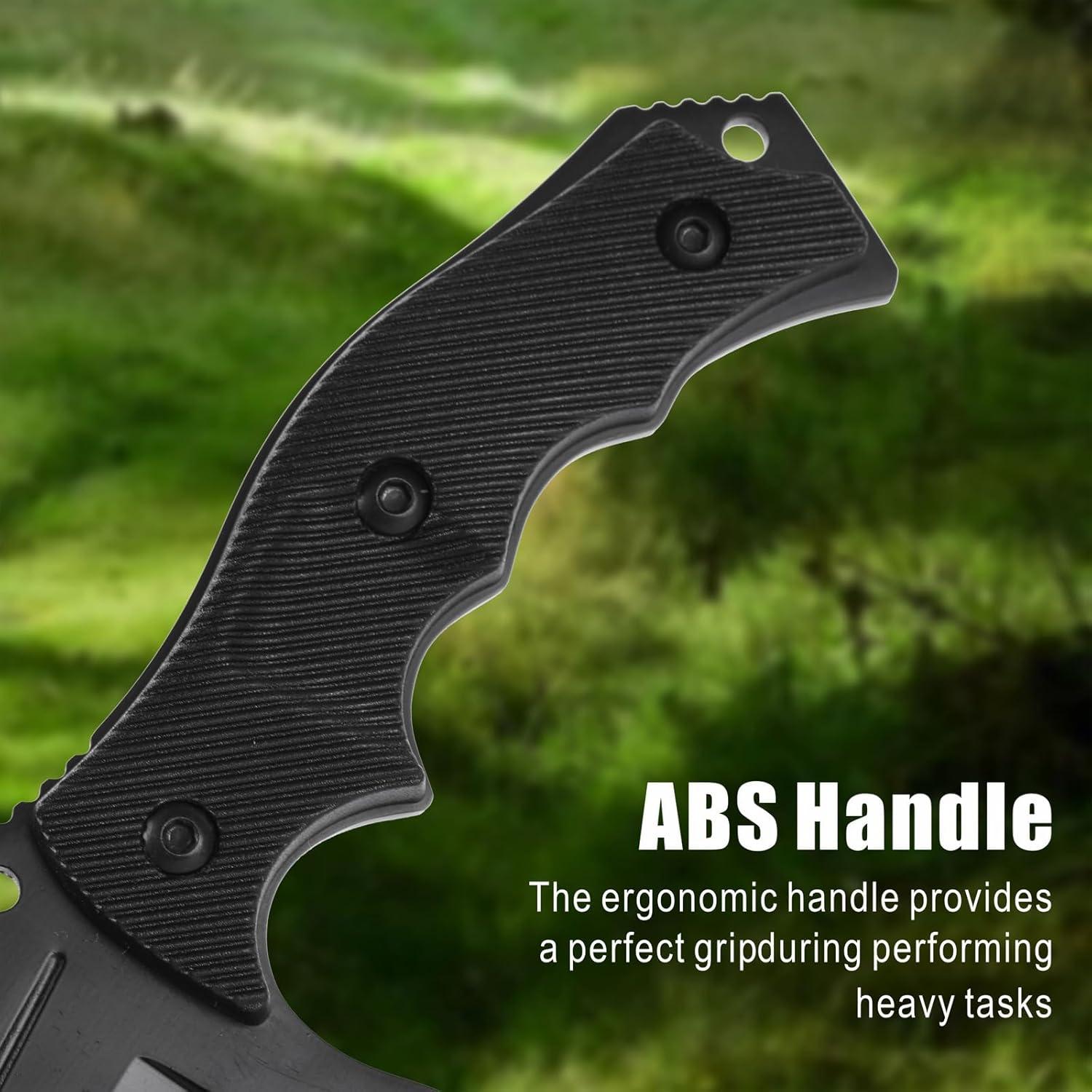 Cuchillo de Caza REAT RT-0247 con Funda de Nylon 21.6 cm