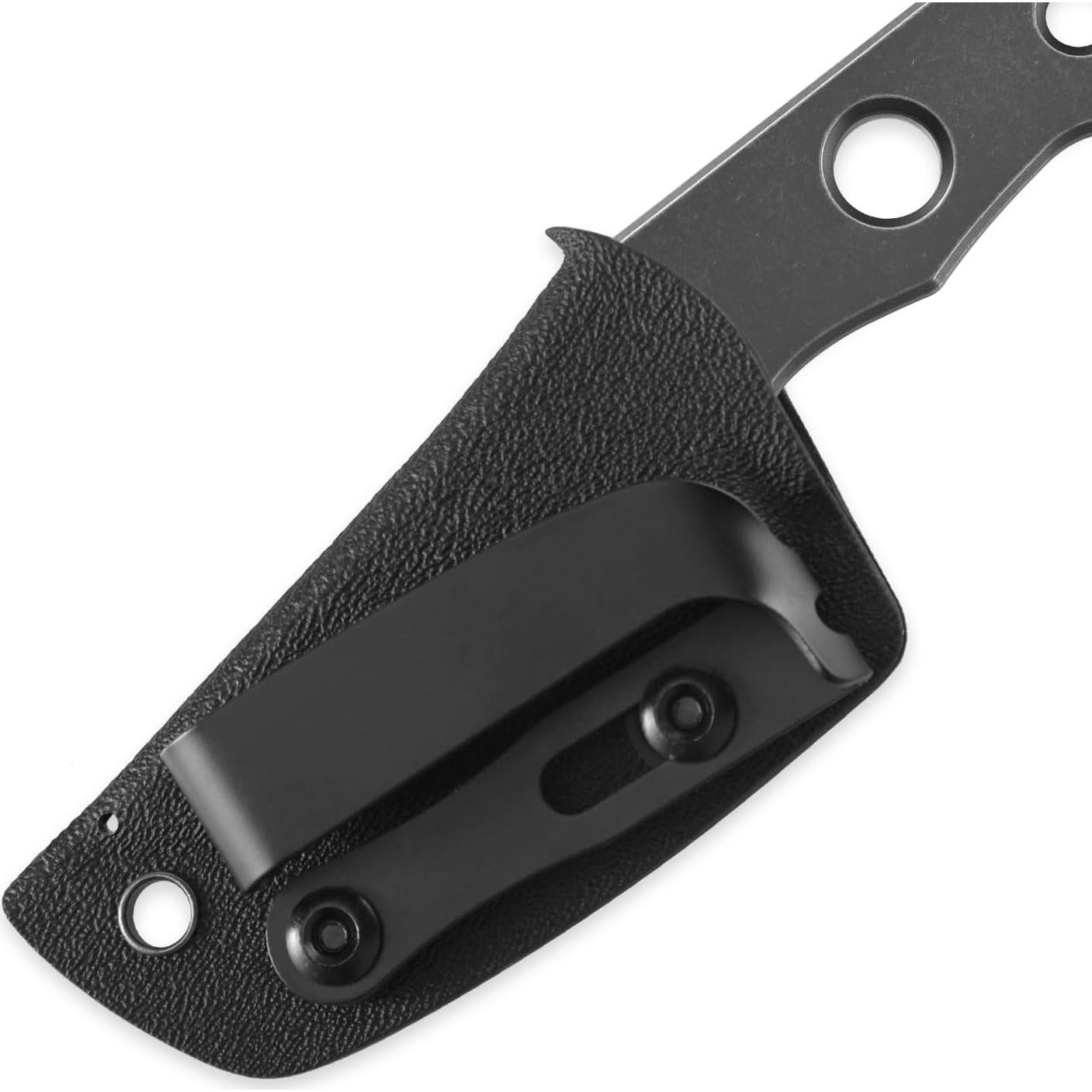 Cuchillo de Hoja Fija Pez Petrificado PFE13 Bison 6.1 cm