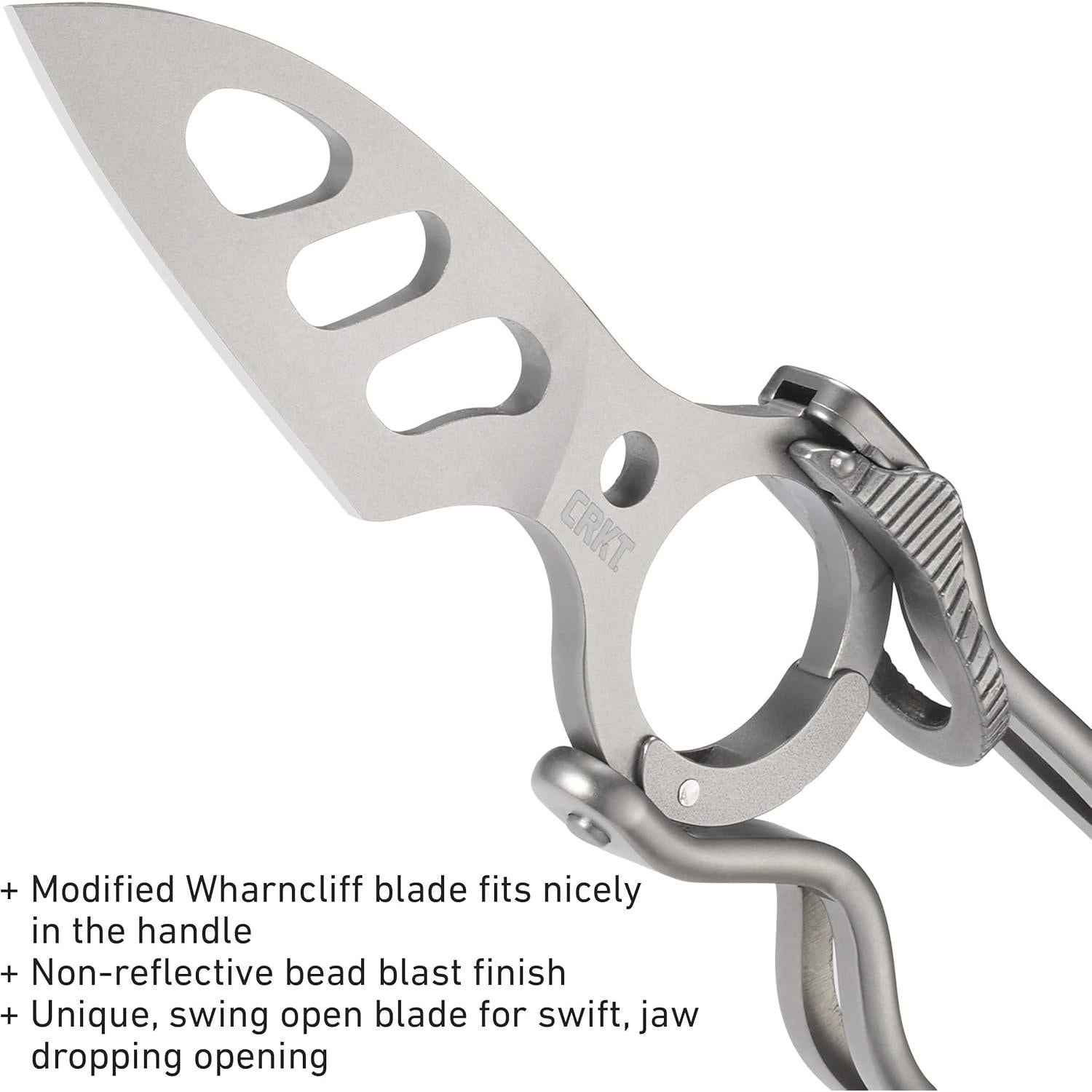 Cuchillo Plegable CRKT Daktyl 5151 con Bloqueo Deslizante