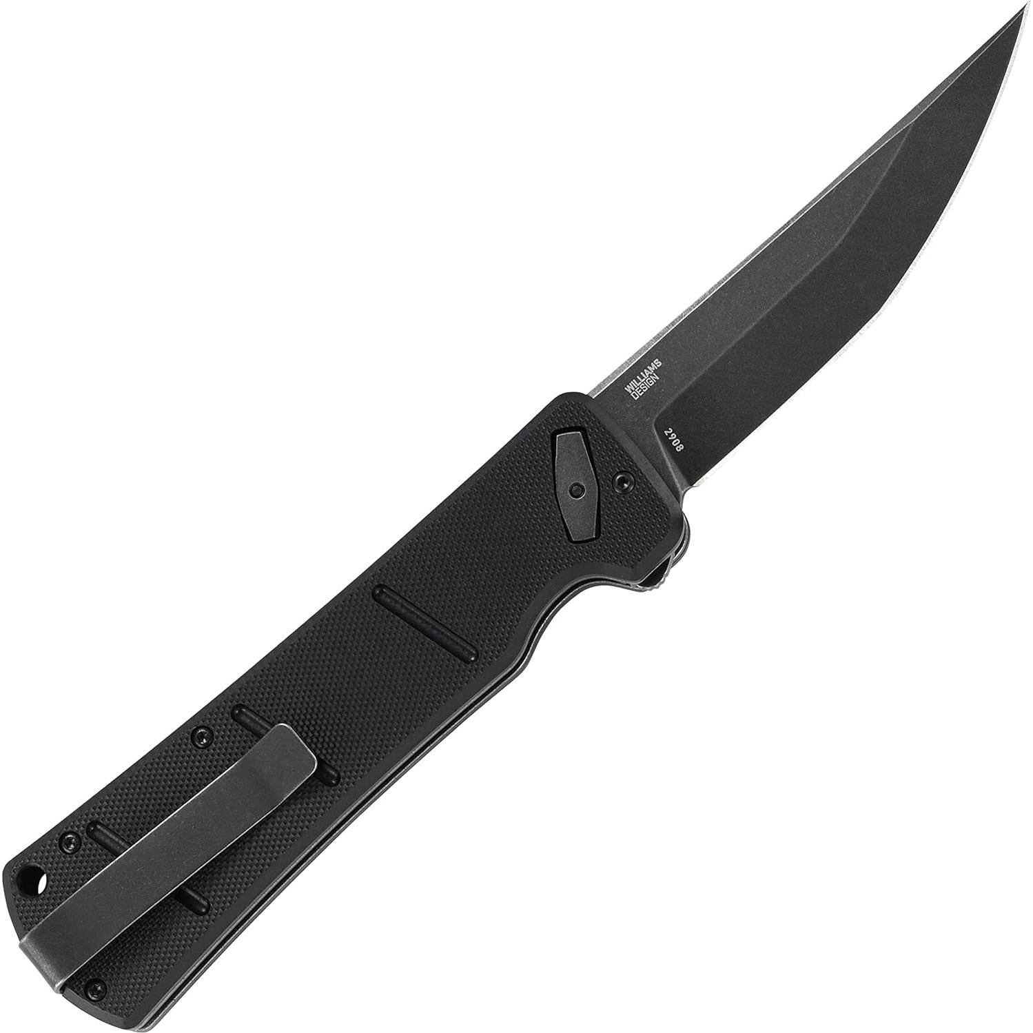 Cuchillo Plegable CRKT Inazuma No Ken 21.9cm D2 Negro