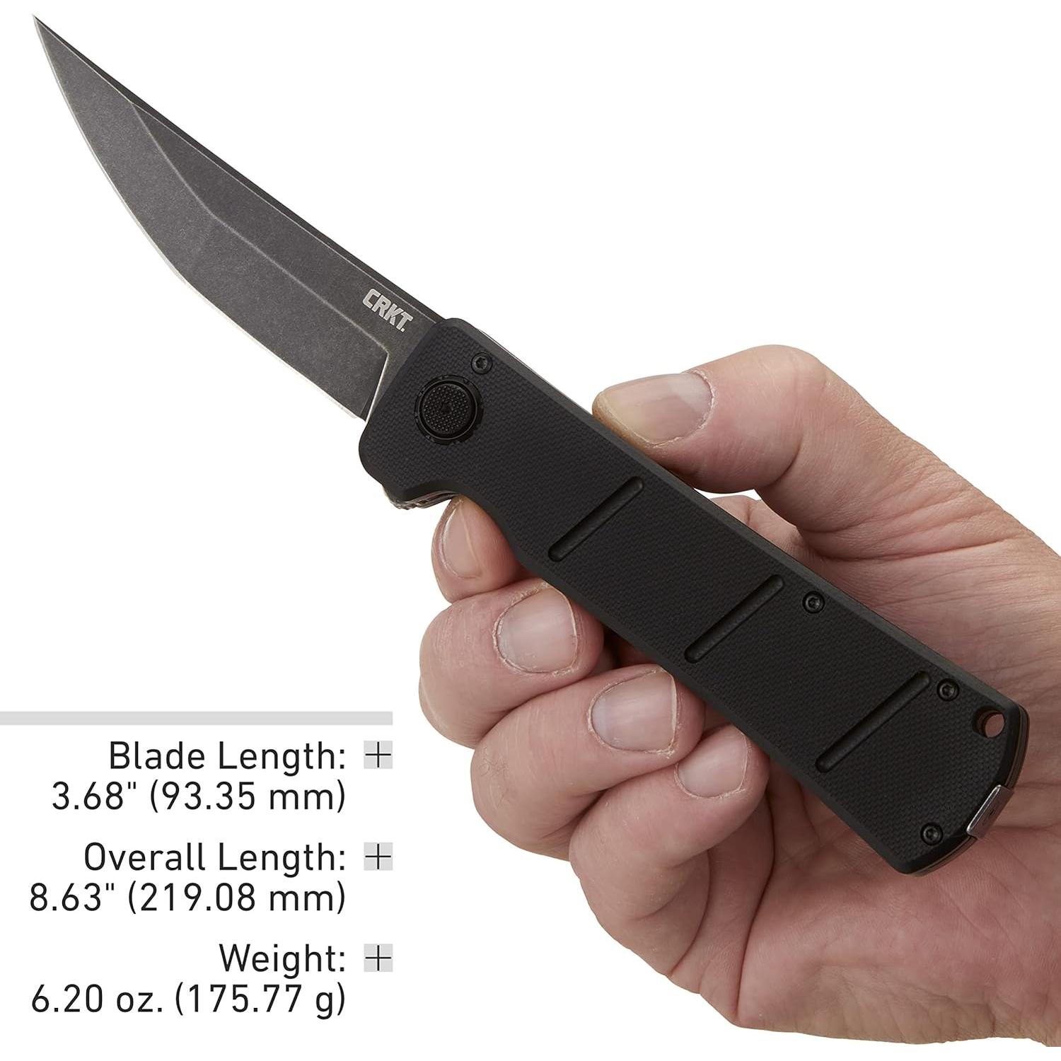 Cuchillo Plegable CRKT Inazuma No Ken 21.9cm D2 Negro