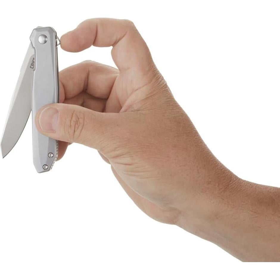 Cuchillo Plegable CRKT Facet K230XXP, Hoja D2 8.6cm, Acero Inoxidable