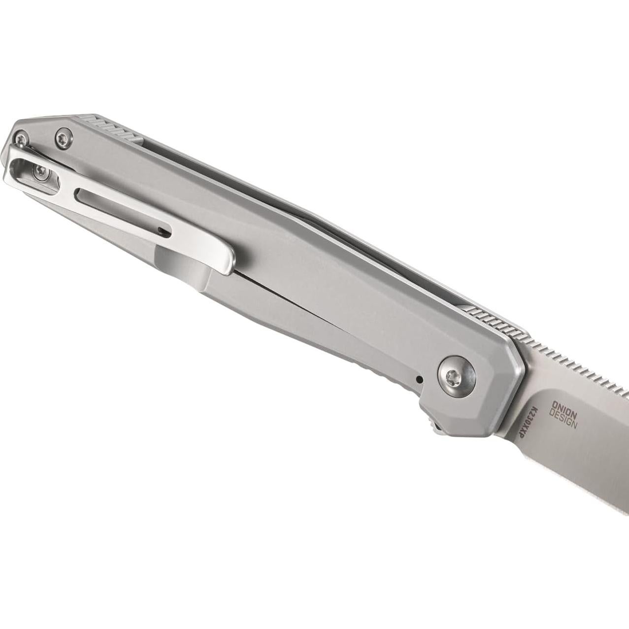 Cuchillo Plegable CRKT Facet K230XXP, Hoja D2 8.6cm, Acero Inoxidable