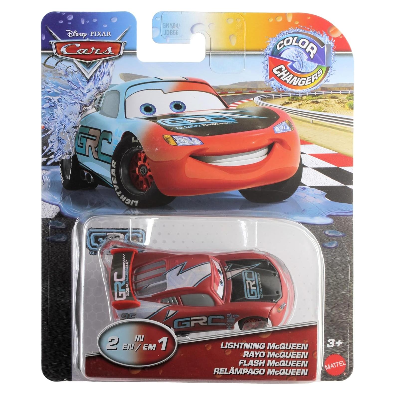 Cambiadores de Color Disney Cars Rayo McQueen 1:55