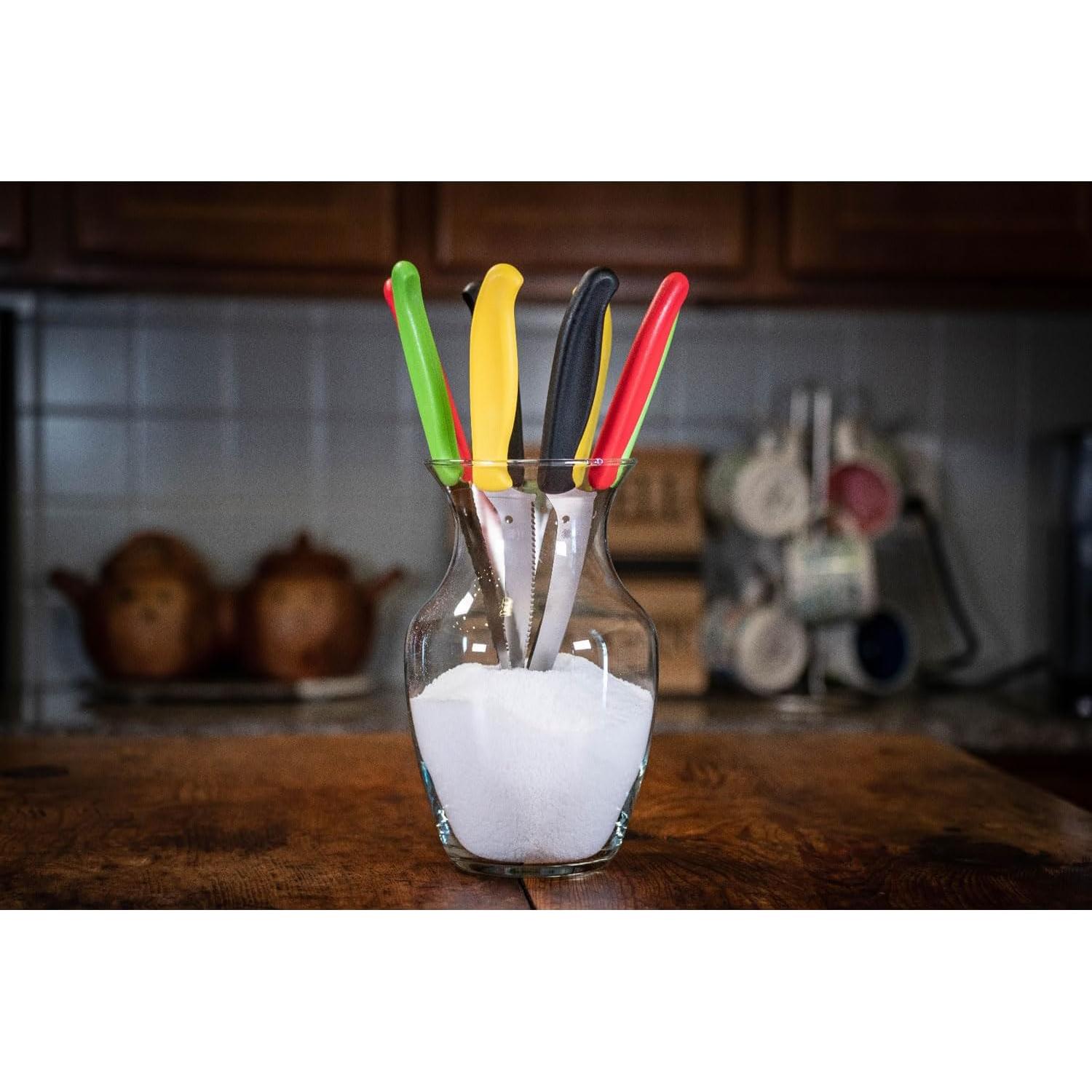 Cuchillo de Cocina Spyderco Z-Cut Verde 11.12 cm Hoja Afilada