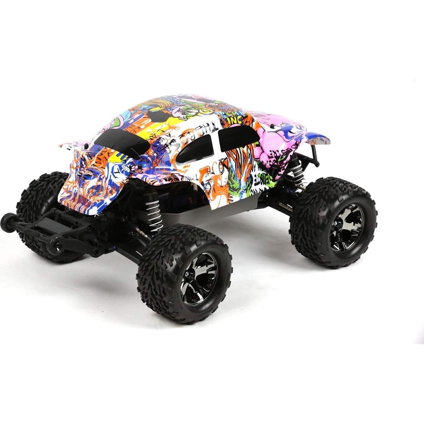 Cuerpo Reemplazo Stampede Graffiti Rosa Cerdo 1/10 SummitLink