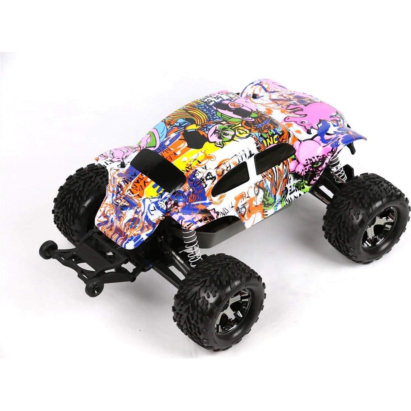 Cuerpo Reemplazo Stampede Graffiti Rosa Cerdo 1/10 SummitLink