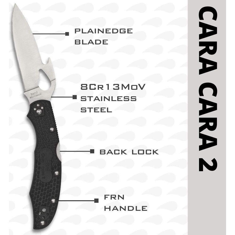 Cuchillo Plegable Spyderco Cara Cara 2 con Abridor Emerson
