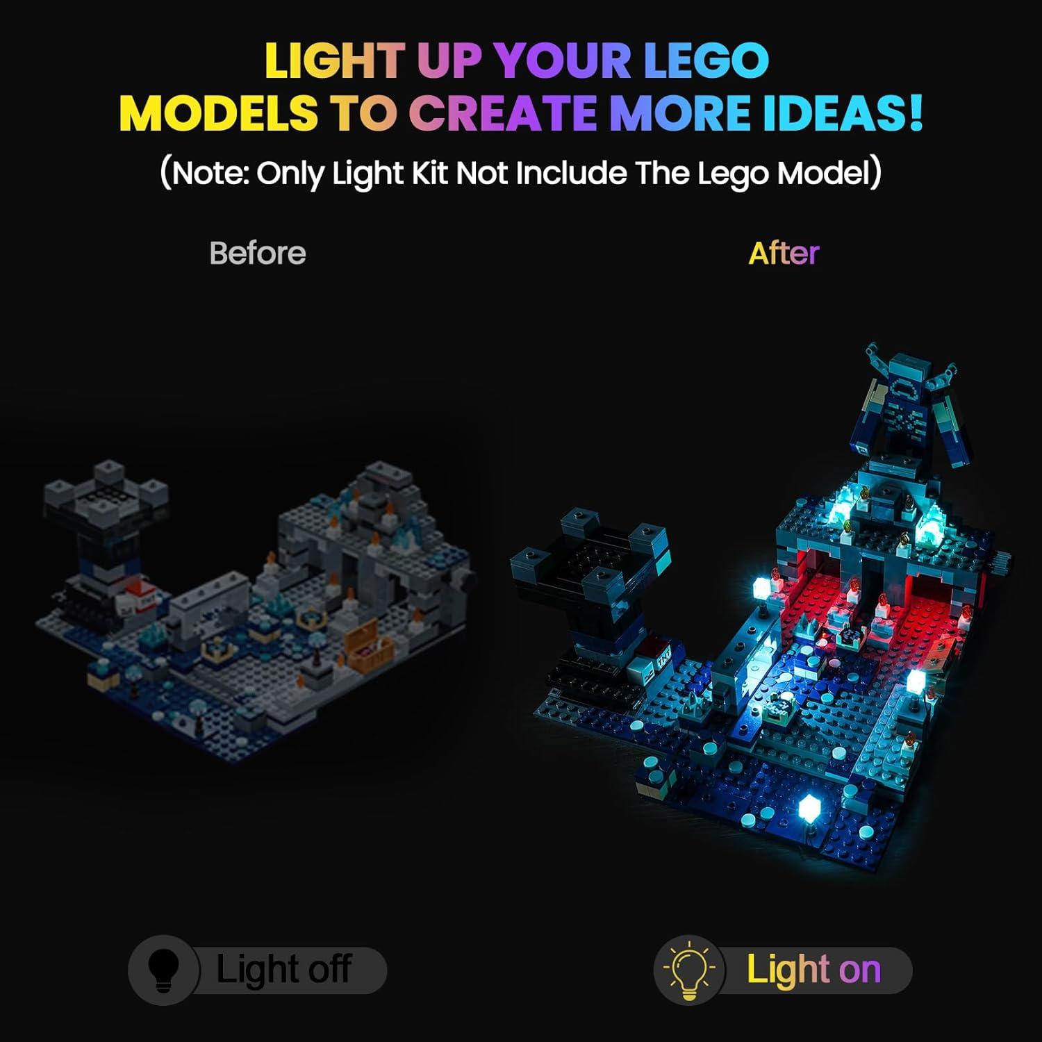 Kit de Luz LED Hilighting para LEGO Minecraft 21246