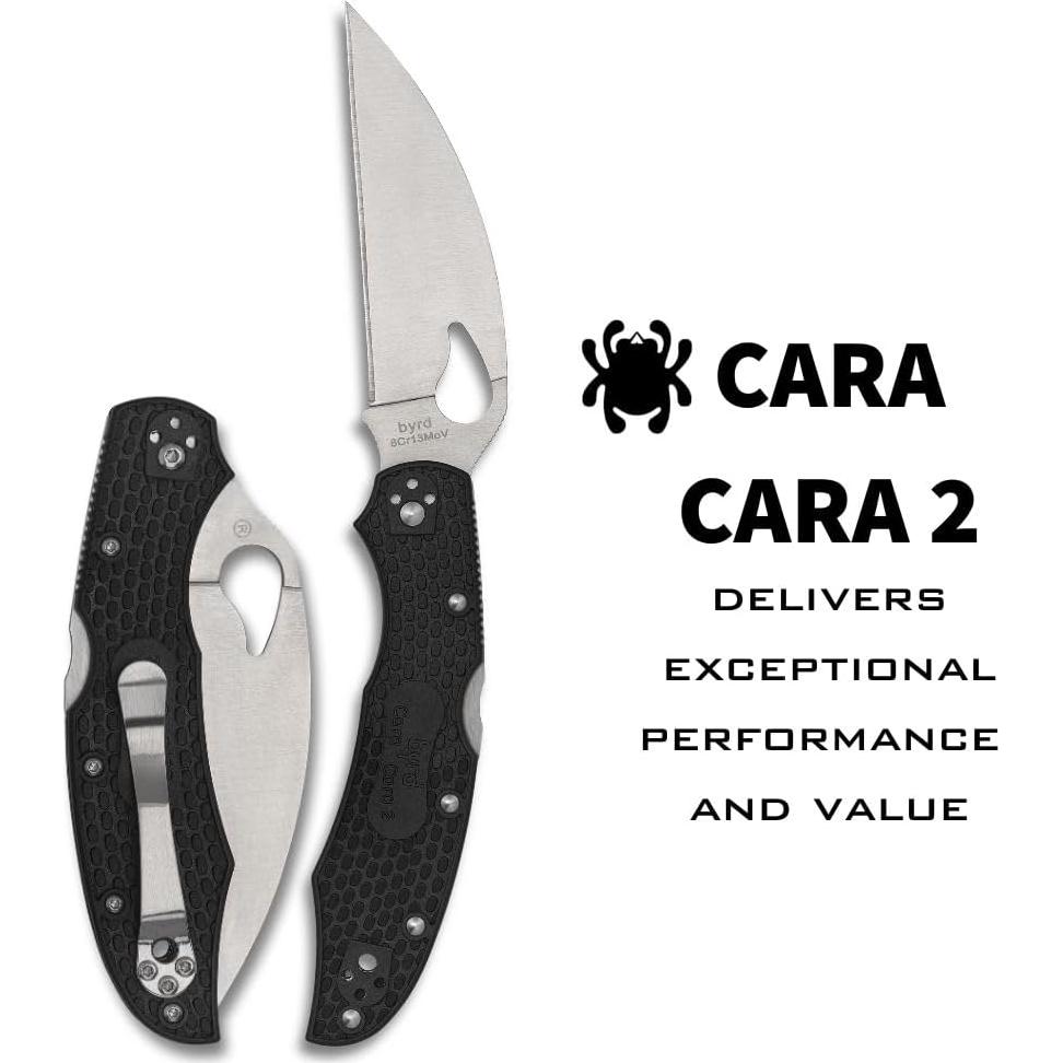 Cuchillo Plegable Spyderco Cara Cara 2 Wharncliffe 21.84 cm