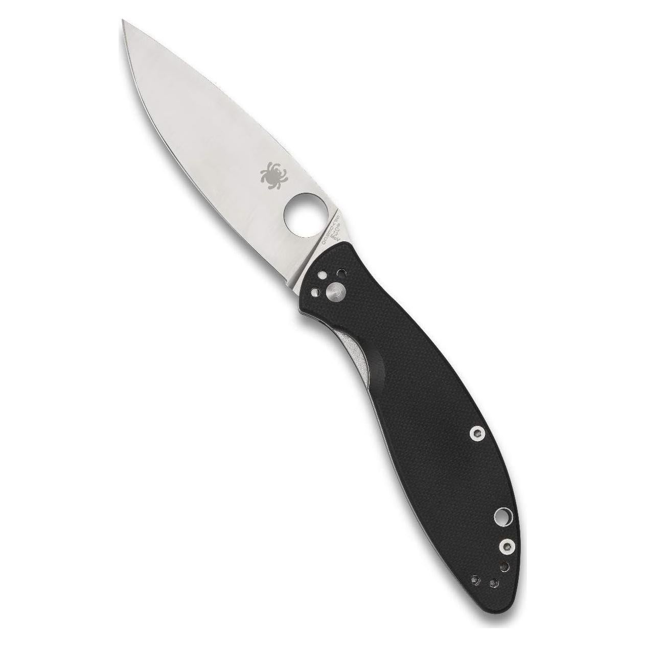Cuchillo Spyderco Astute 7.94 cm Acero Inoxidable G-10 Negro