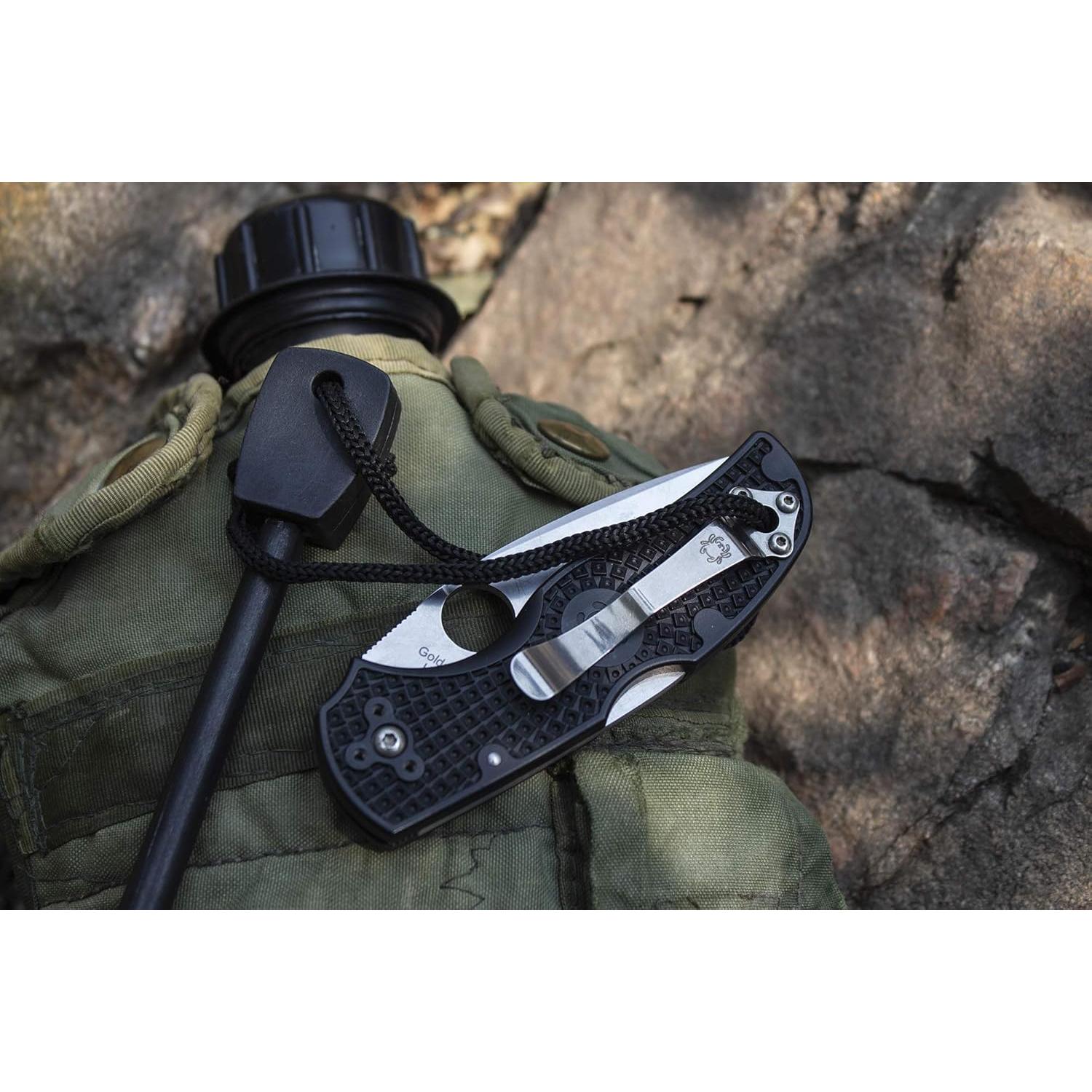 Cuchillo Plegable Spyderco Native 5 7.49 cm Acero S110V Azul