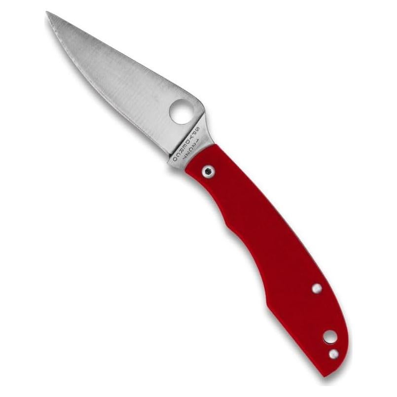 Cuchillo de bolsillo Spyderco Grasshopper G-10 Rojo 5.8 cm