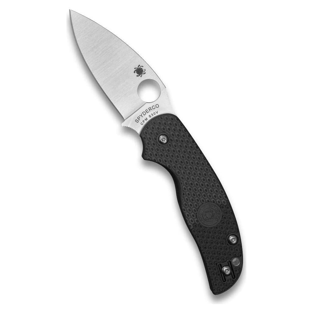 Cuchillo de bolsillo Spyderco Sage 5 FRN negro 18.10 cm
