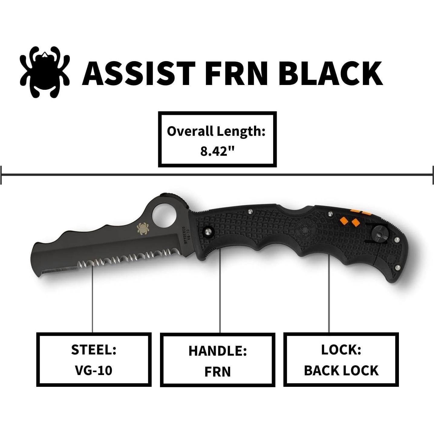 Rescue Jr Single Blade Folding Knife