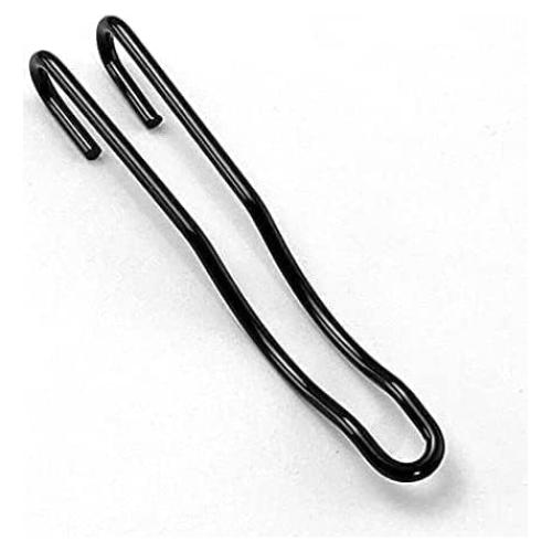 Clip de bolsillo negro TEAMWILL para Spyderco - Transporte profundo