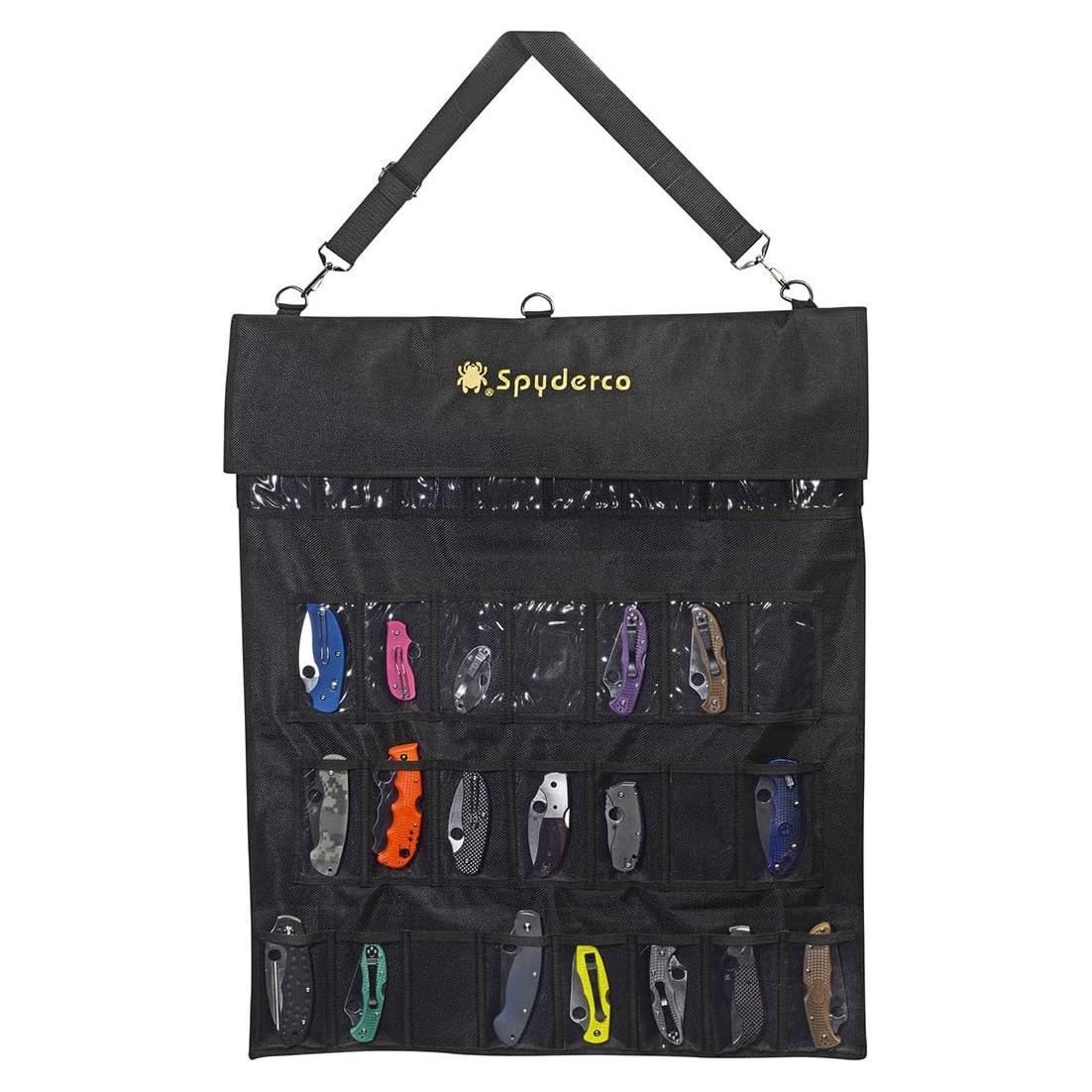 Mochila Spyderco Large SpyderPac 30 Bolsillos Poliester Negro