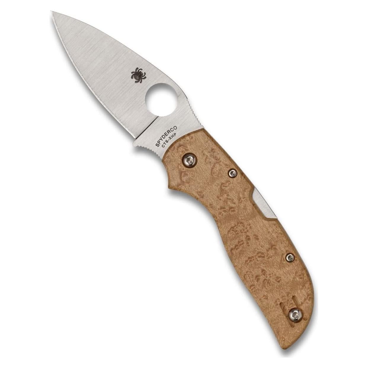 Cuchillo plegable Spyderco Chaparral Arce Ojo de Pájaro