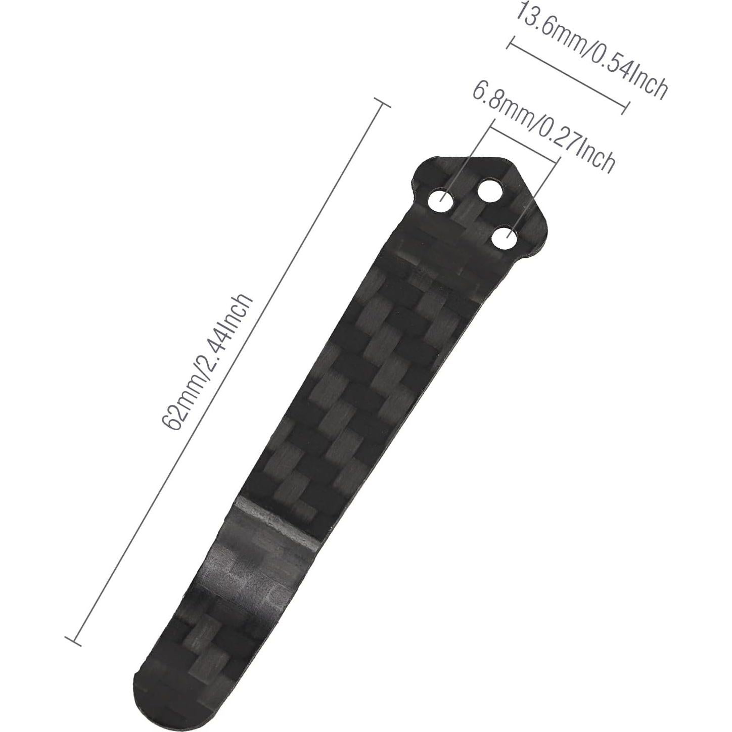 Clip de Bolsillo A.I.FORCE para Cuchillos Spyderco - 2 Piezas