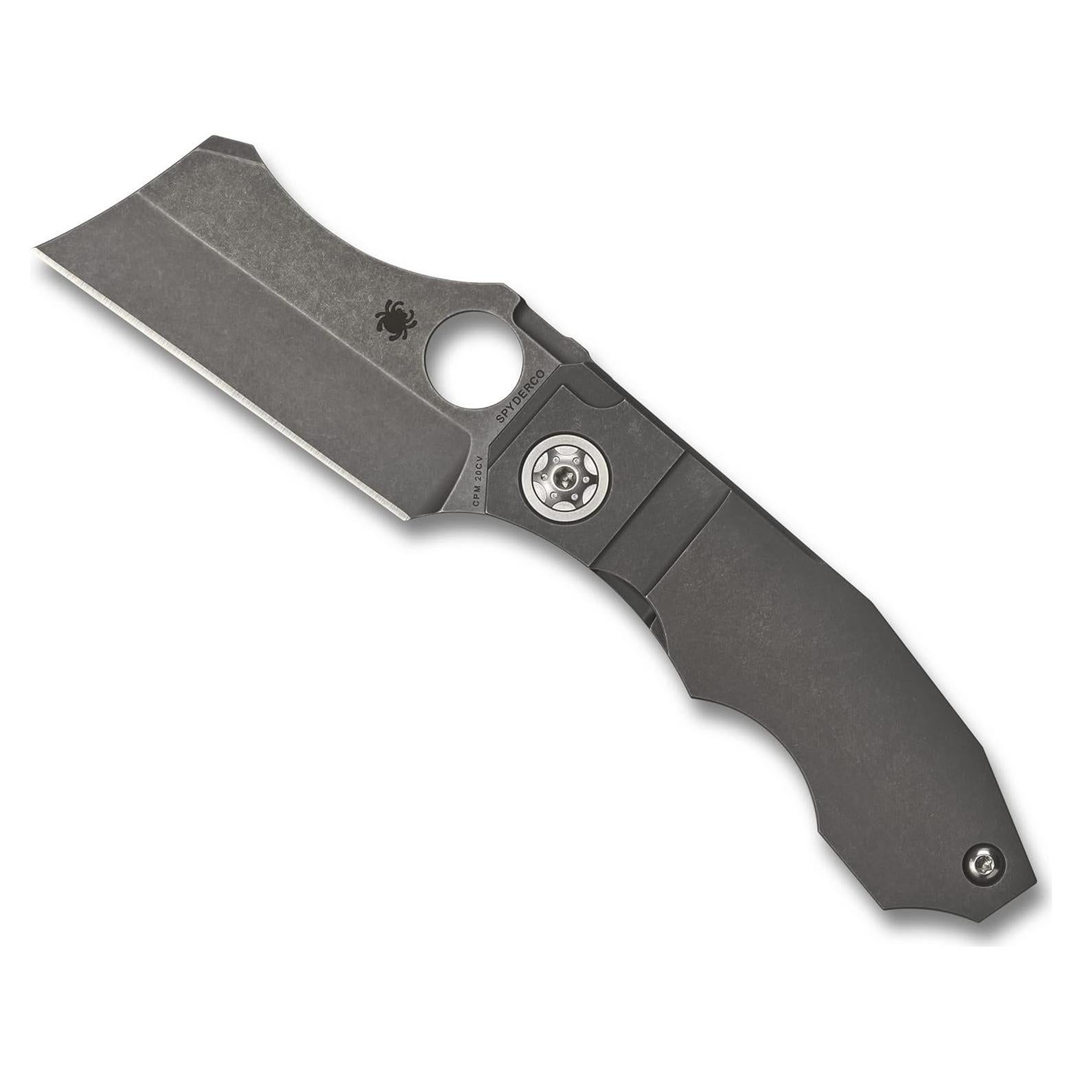 Cuchillo Spyderco Stovepipe Titanio 138.8g Multiuso