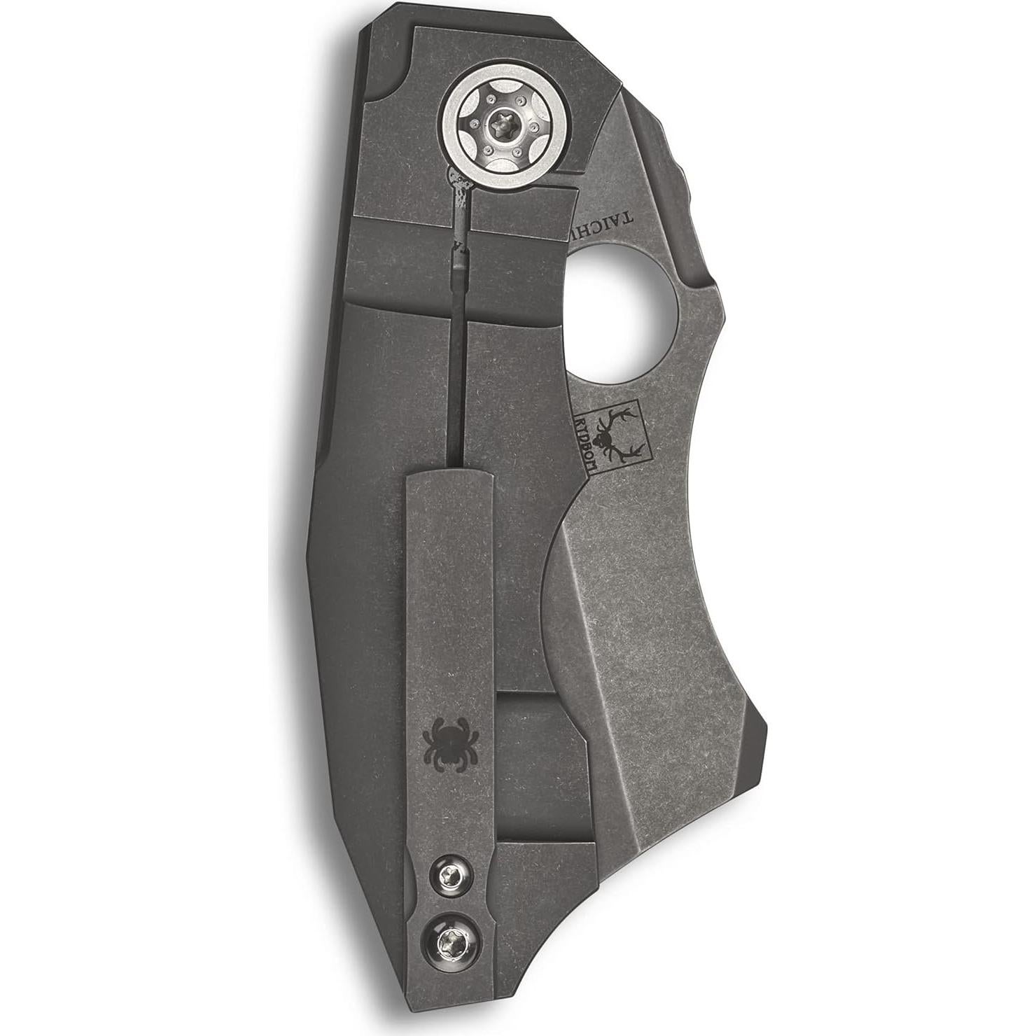 Cuchillo Spyderco Stovepipe Titanio 138.8g Multiuso