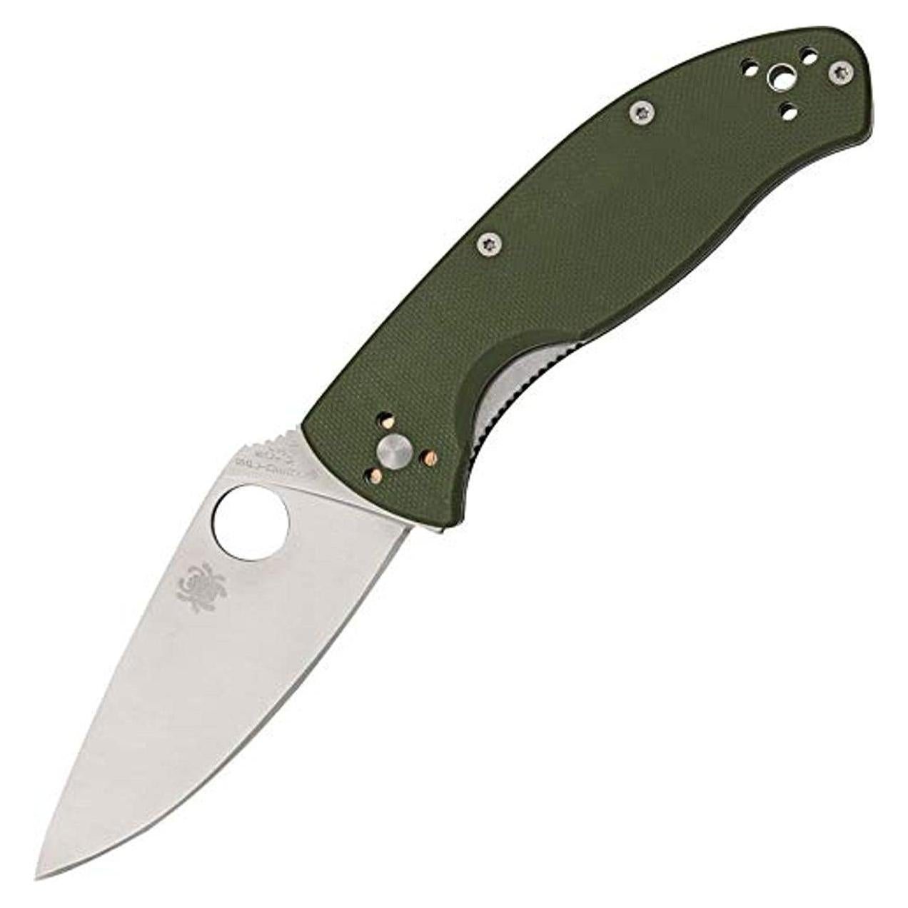Cuchillo Plegable Spyderco Tenacious Verde 8Cr13MoV 11.1 cm