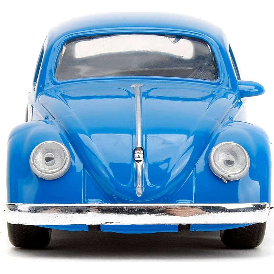 Coche Die-Cast 1:32 Volkswagen Beetle 1959 Azul con Guantes