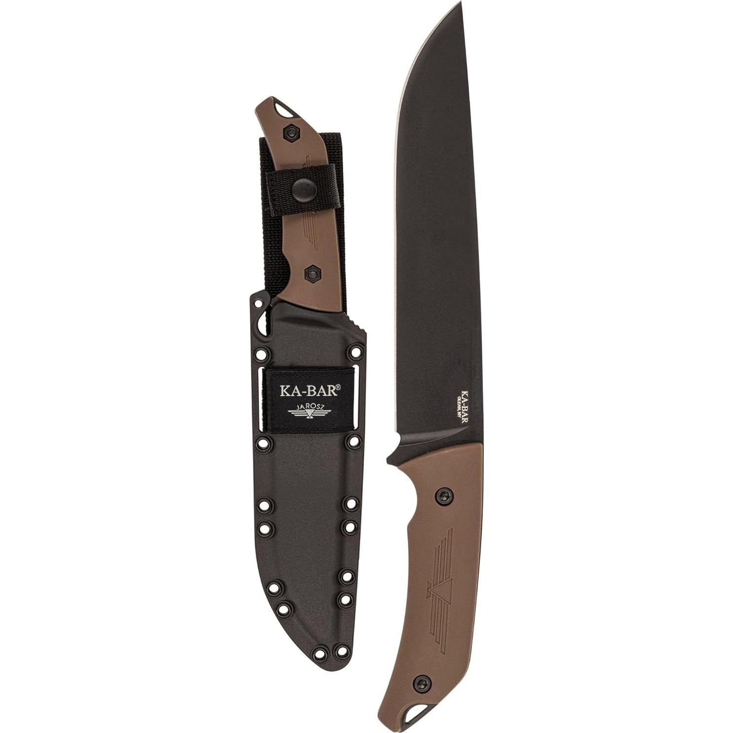 Cuchillo Camp Turok Ka-Bar 7511 Acero 1095 Cro-Van