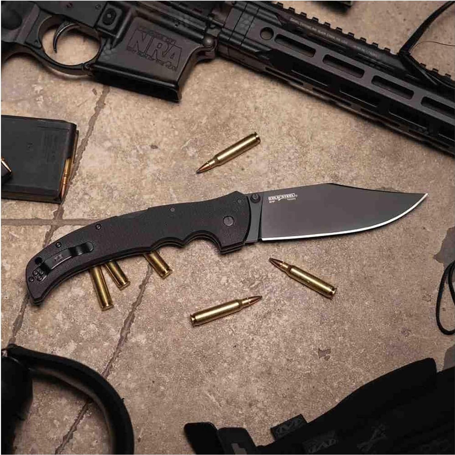 RECON XL / 12" OVERALL / 4" CLIP POINT BLADE/XHP STEEL / G10 HANDLE / 8-1/8 OZ