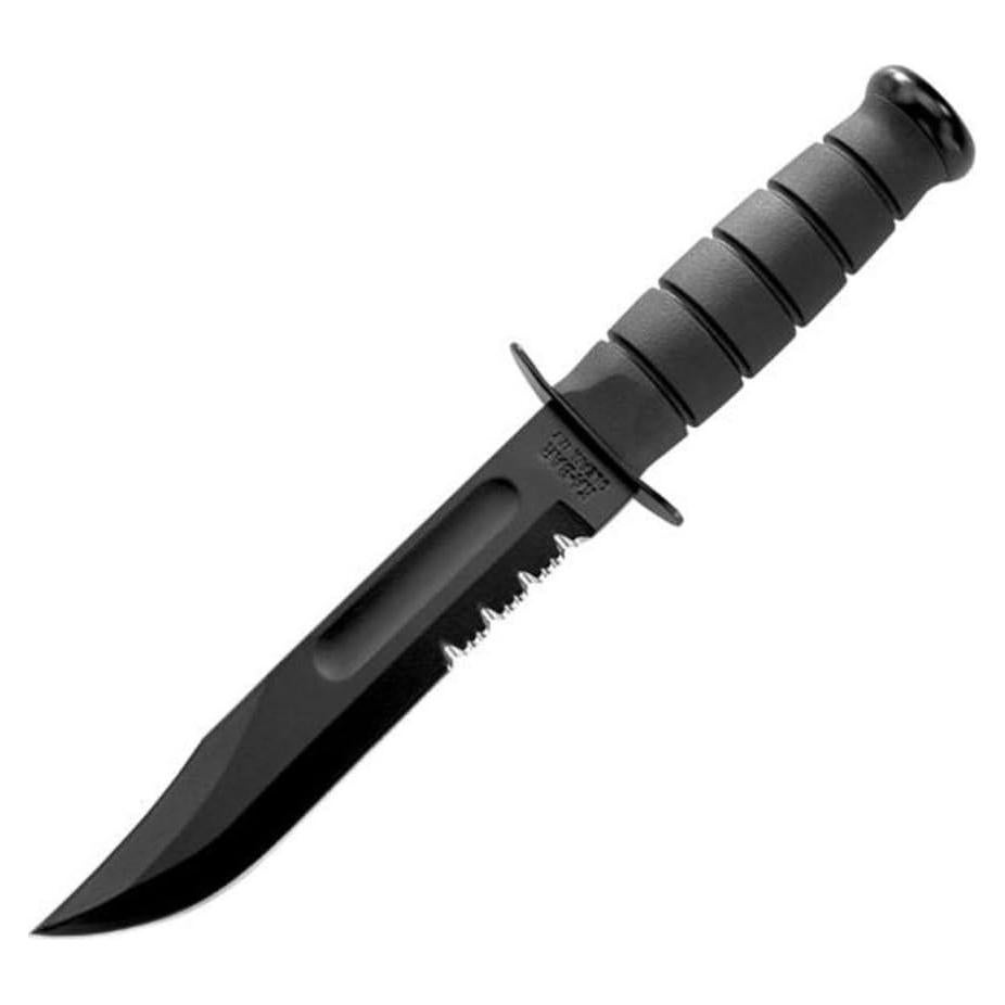 Cuchillo de Combate KA-BAR KA1214-BRK 7" Acero Negro
