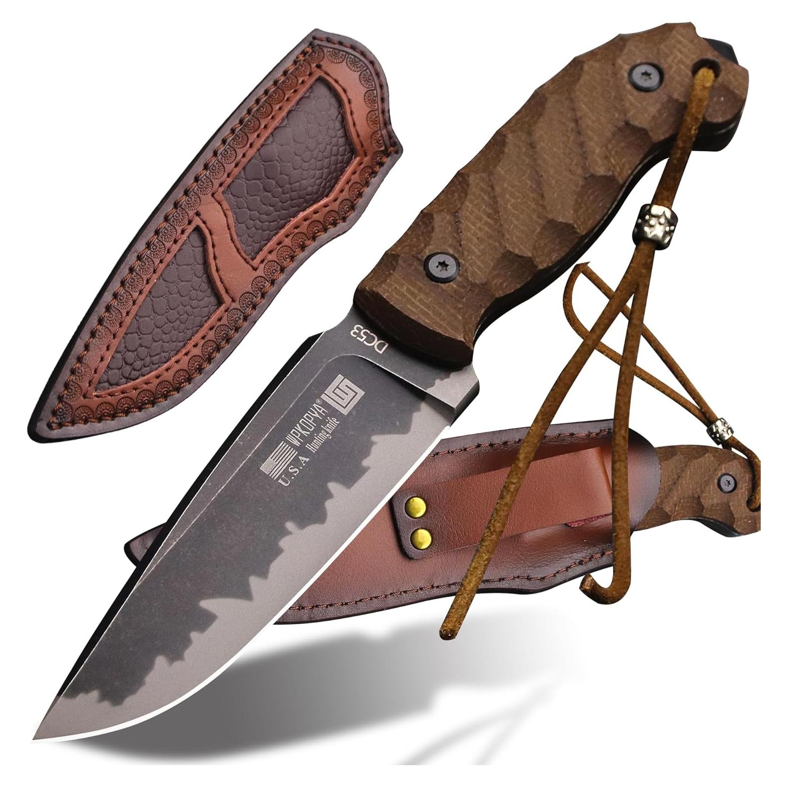 Cuchillo de Caza WPKOPYA Extreme Wolf DA01 23.37 cm Acero DC53