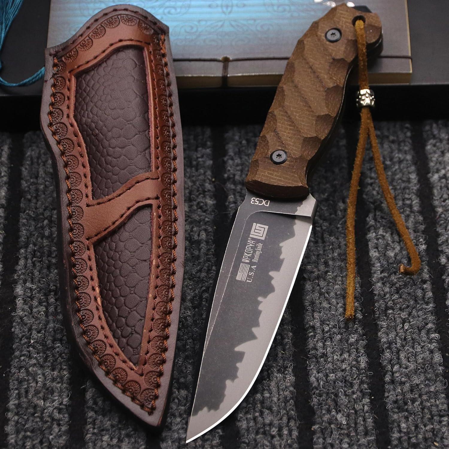 Cuchillo de Caza WPKOPYA Extreme Wolf DA01 23.37 cm Acero DC53