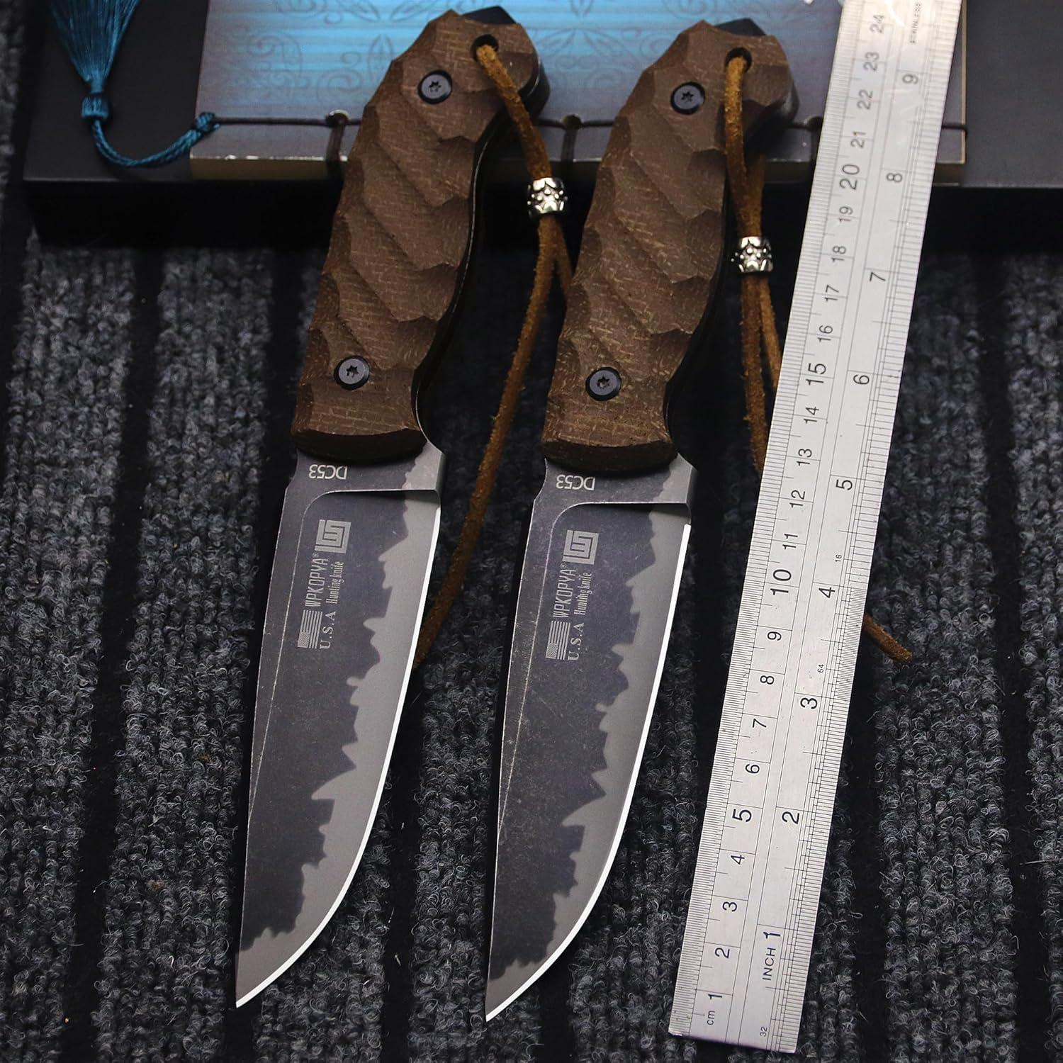 Cuchillo de Caza WPKOPYA Extreme Wolf DA01 23.37 cm Acero DC53