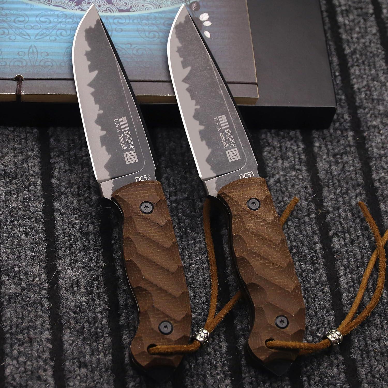 Cuchillo de Caza WPKOPYA Extreme Wolf DA01 23.37 cm Acero DC53