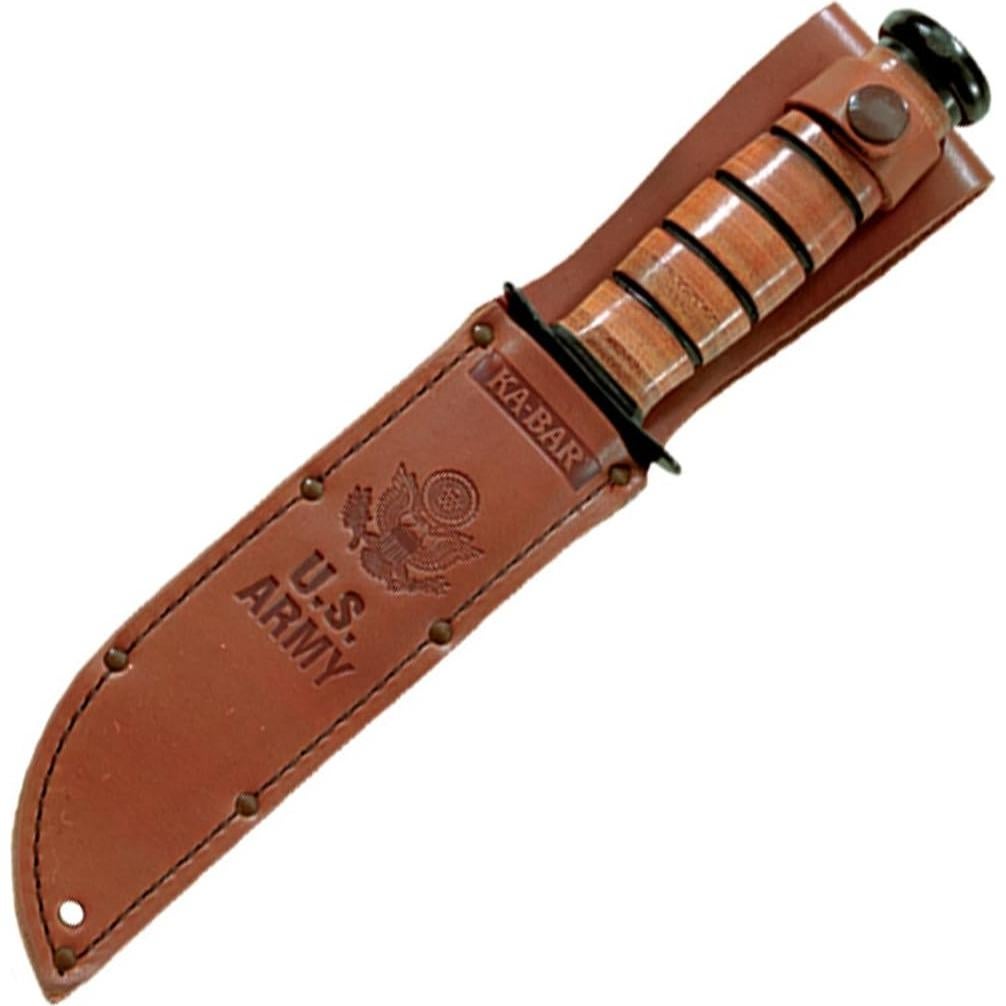Cuchillo de Combate KA-BAR 1219 con Filo Serrado 17.78 cm
