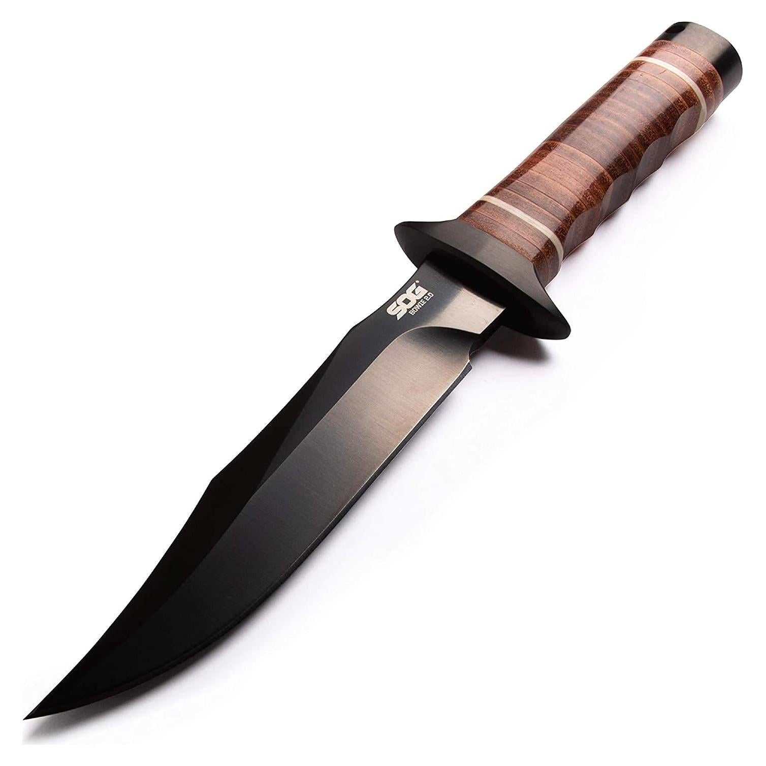 Cuchillo Bowie 2.0 SOG de Hoja Fija 16.5 cm Acero AUS-8