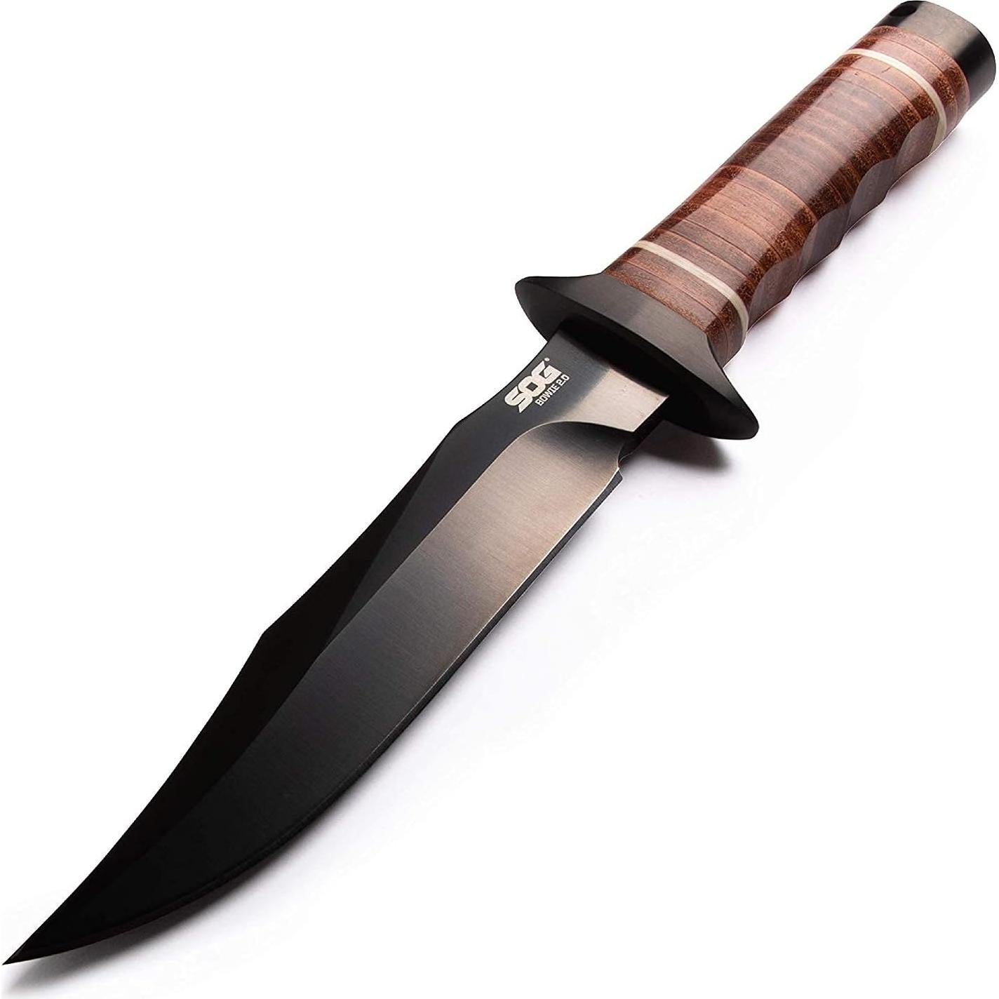 Cuchillo Bowie 2.0 SOG de Hoja Fija 16.5 cm Acero AUS-8