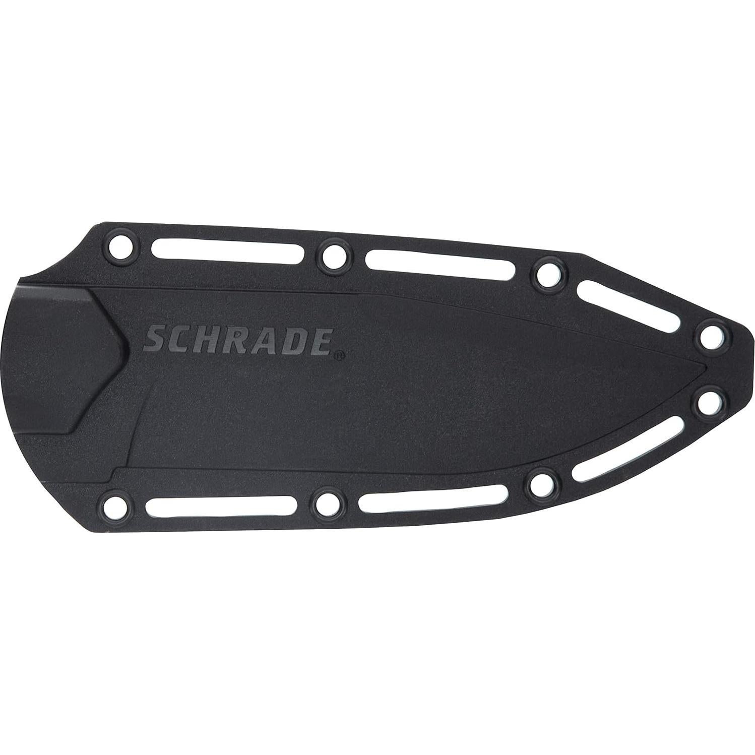 Cuchillo Fijo Schrade G10 Negro 25.4 cm Punta Caída AUS-8