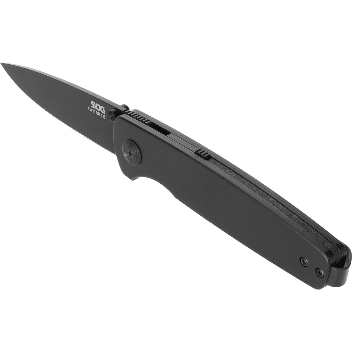 Cuchillo Plegable SOG Twitch III 7.87 cm 154CM Aluminio