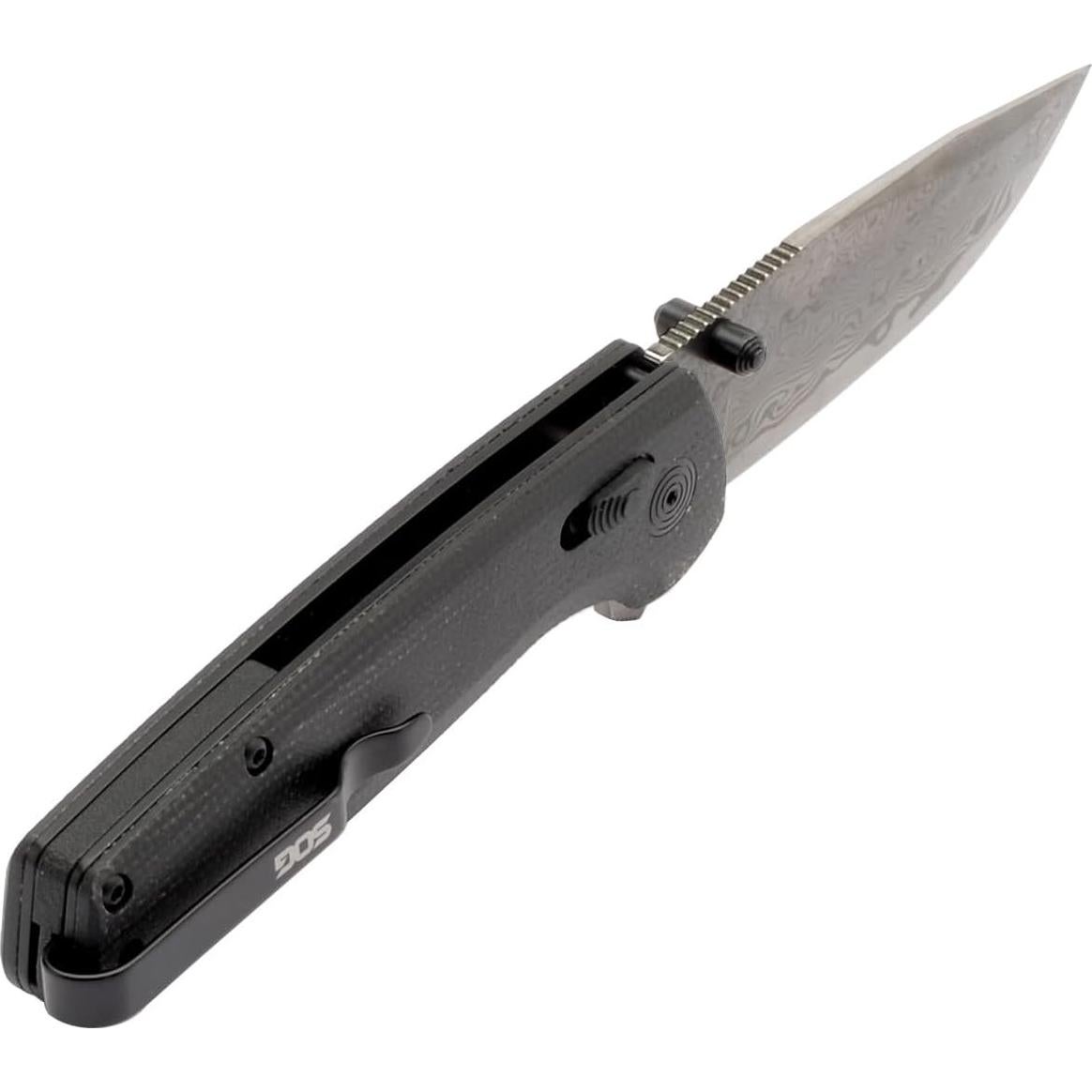 Cuchillo Plegable SOG Terminus XR LTE Damasco 22.86 cm